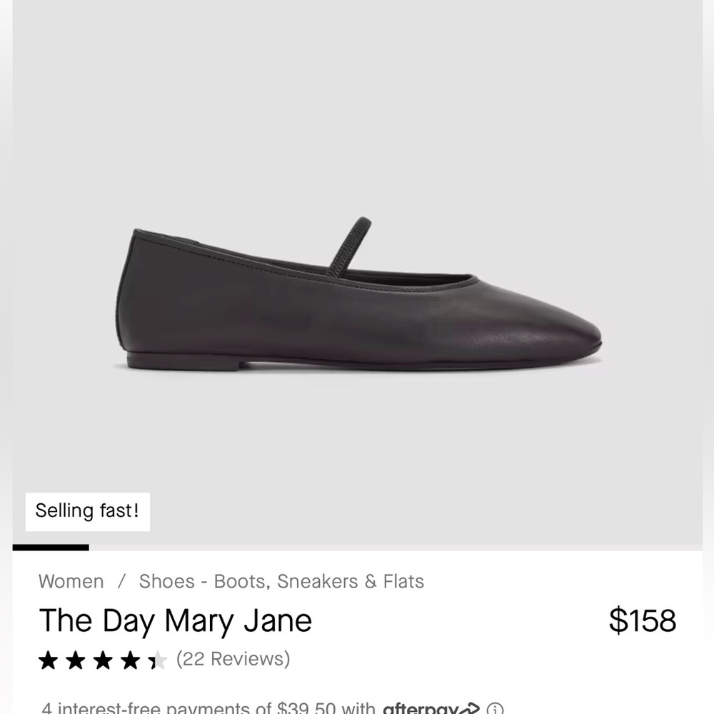 Everlane The Day Mary Jane Size 10